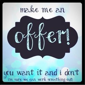 All reasonable offers will be accepted!